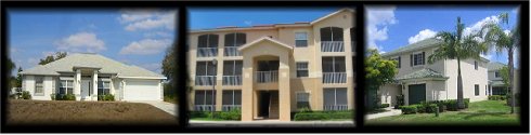 Neuere Huser und Wohnungen um Fort Myers herum